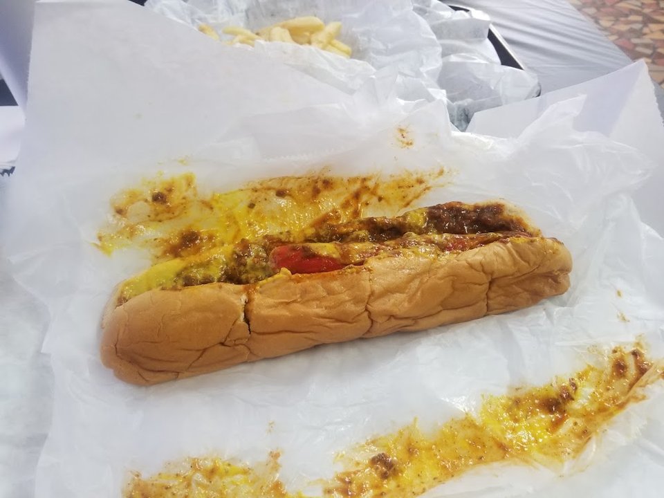 Foot Long Hot Dog
